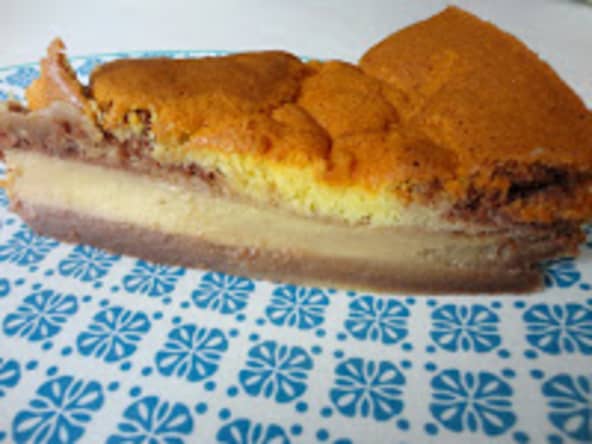 Gâteau magique marbré