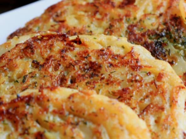 Galettes de pomme de terre à la moutarde