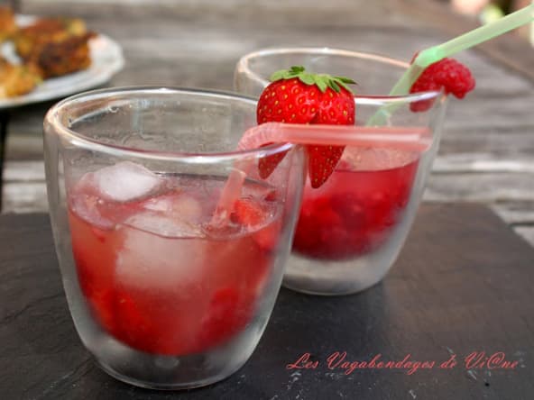 Cocktail Caïpiroska à la vodka