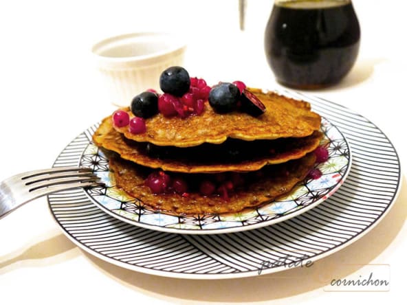 Pancakes vegan au sarrasin