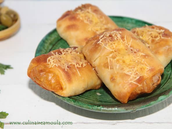 Petits pains façon ghraifs aux crevettes