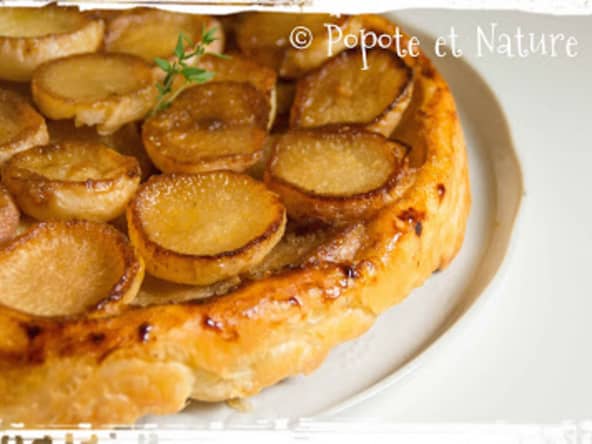 Tatin de navets en sucré salé