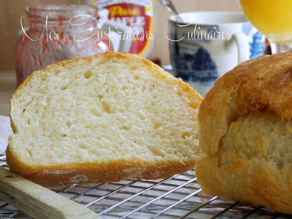 Pain maison en papillote