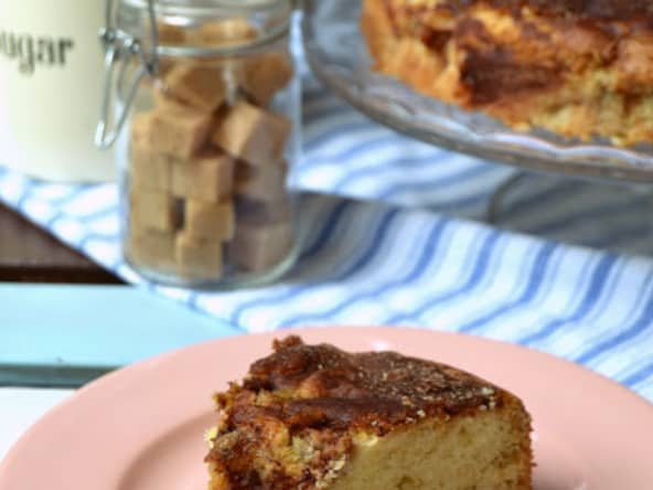 Gateau à la rhubarbe