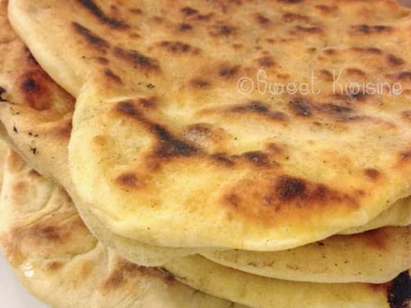 Les cheese naans