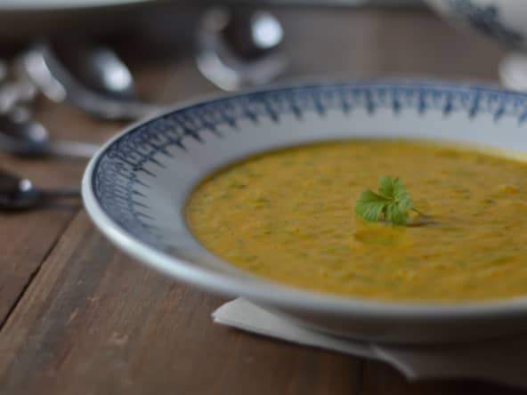 Soupe de carottes au masala
