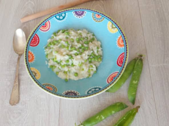 Risotto aux petits pois