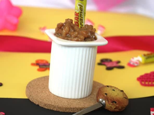 Riz au lait aux Carambars au caramel