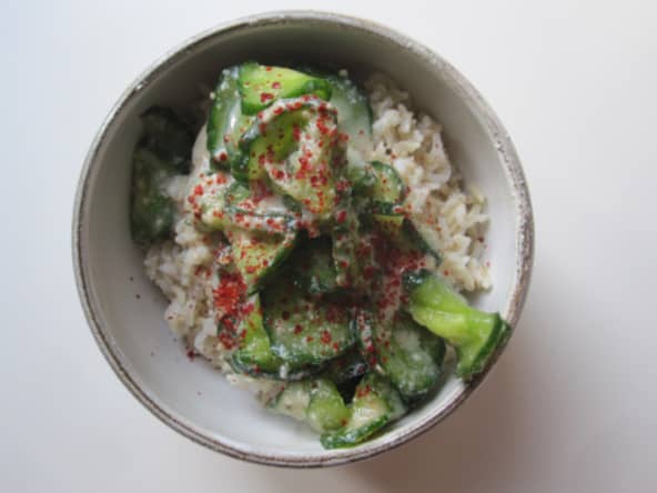 Hiyashi-jiru, une "soupe froide" japonaise au concombre, sésame et miso