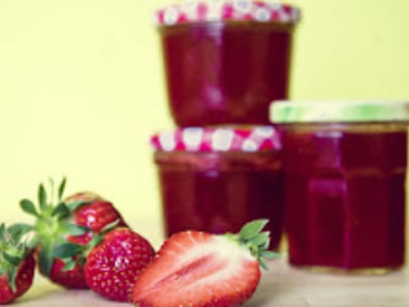 Confiture de fraises maison, aux trois cuissons, inratable