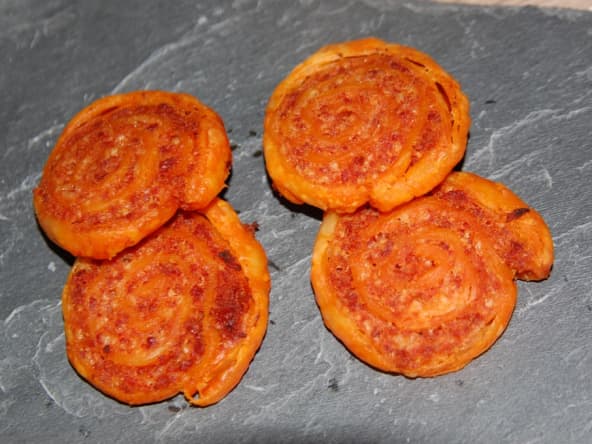 Roulés feuilletés au chorizo
