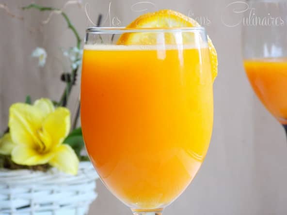 jus de carottes et agrumes