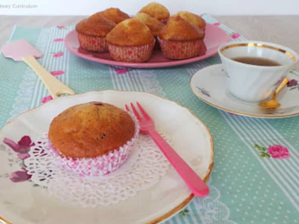 Muffins bananes - cranberries