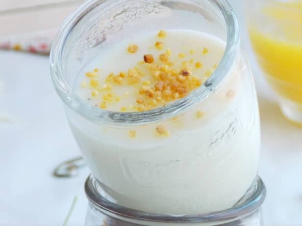 Crème dessert a la vanille sans oeufs
