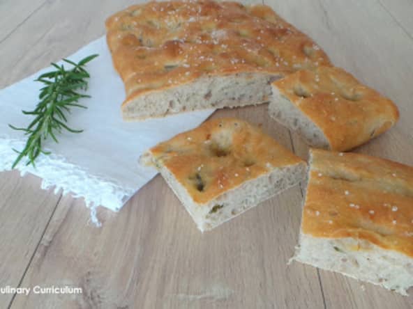 Focaccia au romarin