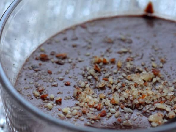 Crème au chocolat noir