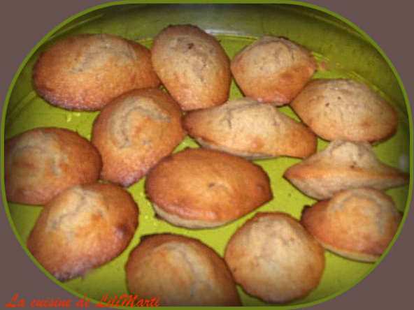 Madeleines sarrasin
