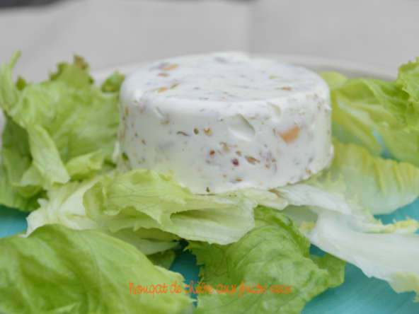 Nougat de chèvre aux fruits secs