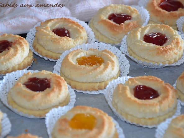Sablés aux amandes gâteaux algériens