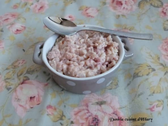 Risotto à la framboise
