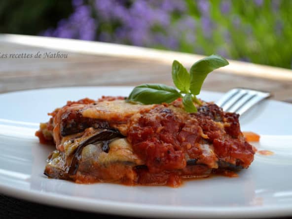 Aubergines à la parmigiana comme en Italie