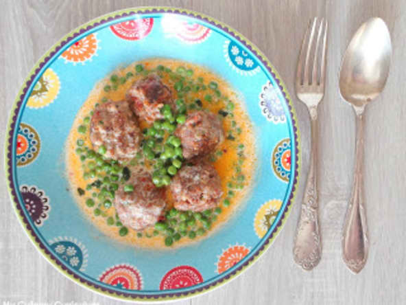 Boulettes de boeuf aux épices tandoori et emmental