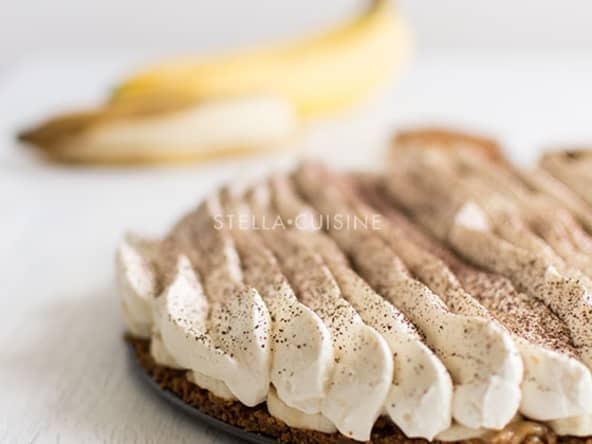 Banoffee pie de la cuisine anglaise