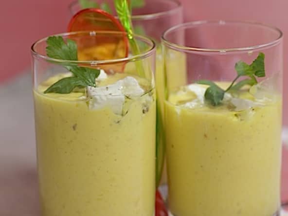 Crème de poivron à la feta