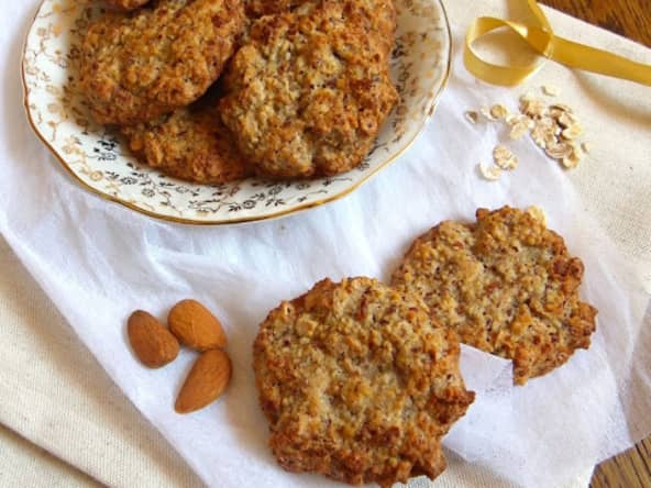 Biscuits moelleux à l'okara praliné et sarrasin