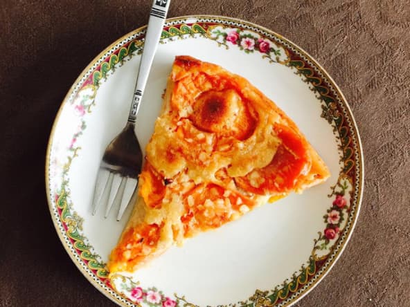 Clafoutis aux abricots et amandes