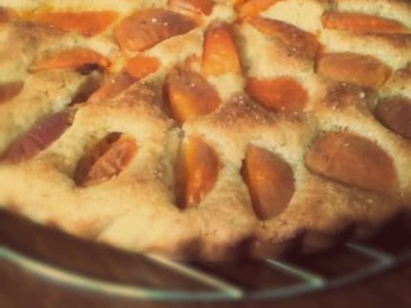tarte briochée à l'abricot