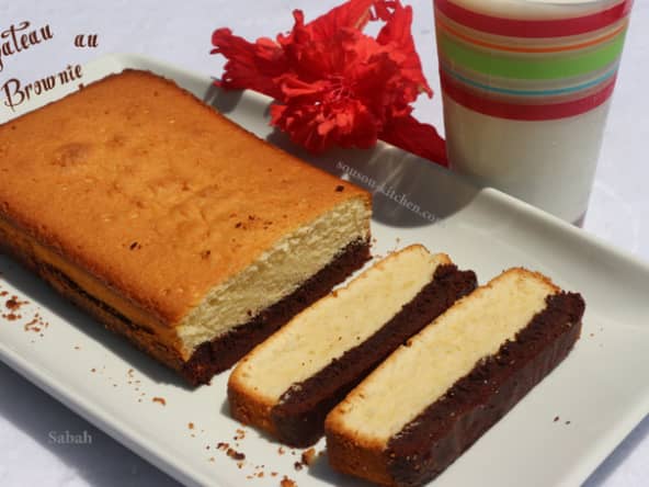 Gateau au brownie