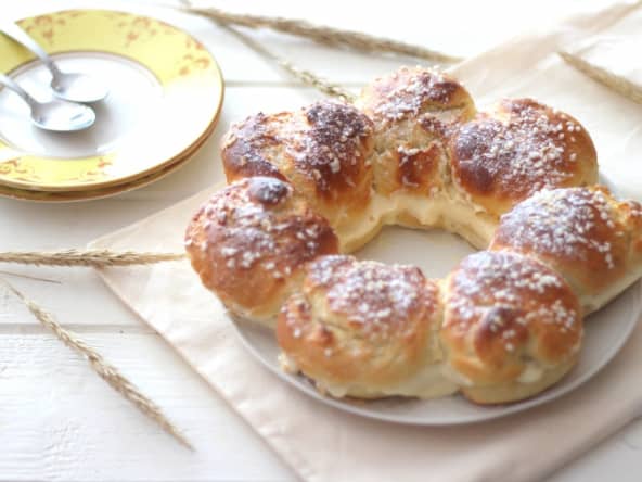 Couronne tropézienne à la fleur d'oranger