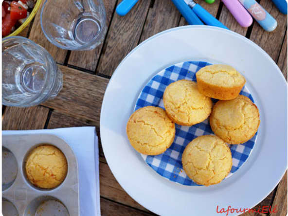 Cheesy cornbreads au comté