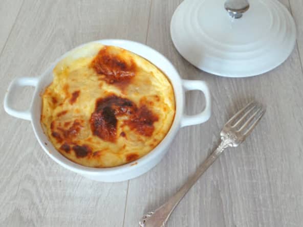 Gratin de pommes de terre au brie express