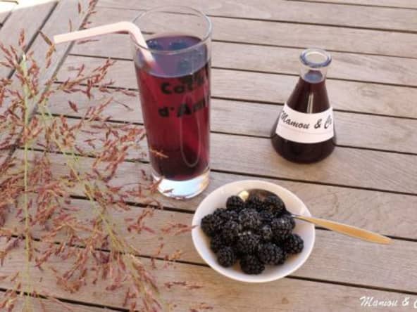 Sirop de mûres anti-gaspi