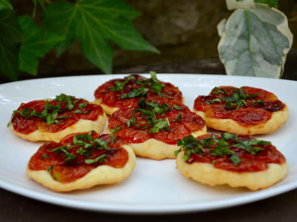 Tartelettes tatin aux tomates cerises