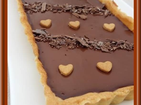 Tarte au chocolat Carambar