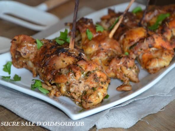 Cuisses de poulet roulées