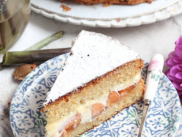Gâteau à partager miel et abricots