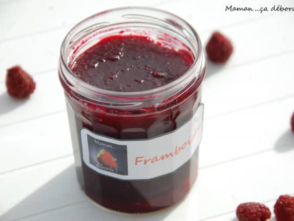 Confiture de framboises