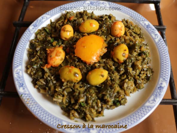 Cresson à la marocaine
