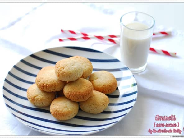 Amaretti sans sucre à faible teneur en glucides