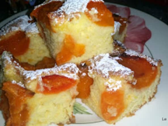 Gâteau aux abricots