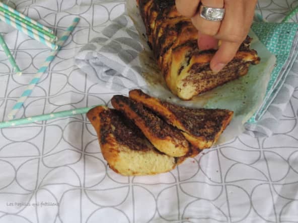 Brioche gourmande à effeuiller