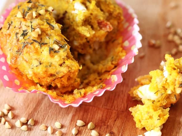 Muffins potimarron à la Provençale