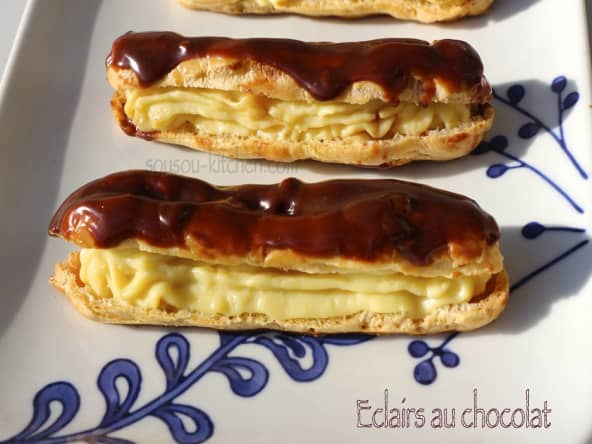 Eclairs au chocolat au robot multifonction Thermomix