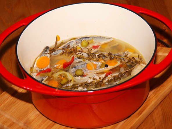 Maquereaux au vin blanc, un grand classique de la cuisine française