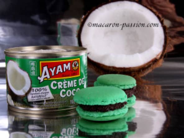Macarons à la noix de coco