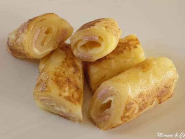 Rolls de pommes de terre en écailles